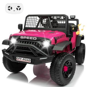 Blissride 24V Kids Power Wheels Jeep with Remote