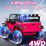 Blissride 24V Kids Power Wheels Jeep with Remote