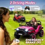 Blissride 24V Kids Power Wheels Jeep with Remote