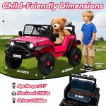 Blissride 24V Kids Power Wheels Jeep with Remote
