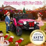 Blissride 24V Kids Power Wheels Jeep with Remote