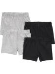Carter's Girls' 4-Pack Tumble Shorts Set