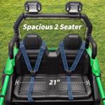 Hikiddo 24V Kids 4WD Electric UTV - Green