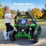 Hikiddo 24V Kids 4WD Electric UTV - Green