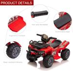 Aosom Kids Electric ATV Ride-On Car