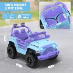 12V Kids Ride-On Truck with Remote Control