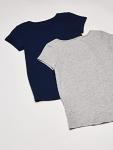 Carter's Girl's 2-Pack Tee Shirt Set, Navy/Grey