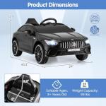 Costzon 12V Mercedes-Benz Kids' Electric Ride-On Car