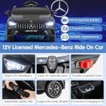 Costzon 12V Mercedes-Benz Kids' Electric Ride-On Car