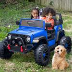 Kids 2-Seater Electric Ride-On Truck Car