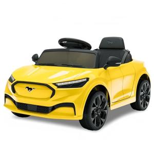 XCAR 24V Kids Electric Ride-On Car - Yellow
