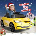 XCAR 24V Kids Electric Ride-On Car - Yellow