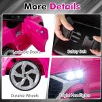 Audi SQ8 Ride-On Car for Kids - Pink