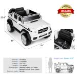 Kids Electric Mercedes-Benz Maybach G650S Ride-On Car