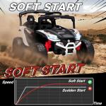 Qaba 12V Battery-Powered Kids Ride-On Truck