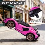 Lamborghini SIAN Kids Electric Ride-On Car - Pink