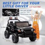 OKYBABY 12V Electric Ride-On Truck for Kids