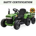 Toy Tractor with Trailer and Bluetooth Music