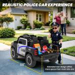 24V Kids' Electric Police Car with Remote Control