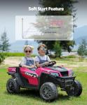 ELEMARA 24V Electric Ride On Car for Kids