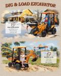JCB 3CX Kids Remote Control Excavator Ride-On