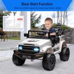 Hetoy 12V Kids Ride-On Truck with Remote Control