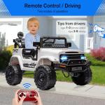 Hetoy 12V Kids Ride-On Truck with Remote Control