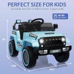 12V Kids Ride-On Truck with Remote Control