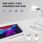 20W Fast Charging iPhone USB C Charger 2-Pack