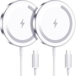 Magnetic Wireless Charger 2 Pack for iPhone & AirPods