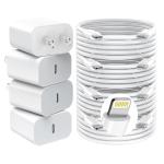 GREPHONE 20W Fast iPhone Charger 4-Pack with Cables