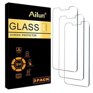Ailun 3-Pack Tempered Glass Screen Protector for iPhone