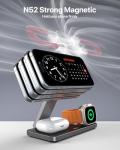 3-in-1 Wireless Charging Station for Apple Devices
