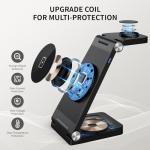 Traveling 3-in-1 Mag-Safe Fast Charger Station