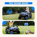 24V Electric Ride-On Car for Kids 4-Seater