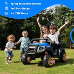 24V Electric Ride-On Car for Kids 4-Seater