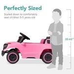 Kids 6V Ride-On Truck with Remote Control - Pink
