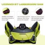 TOBBI Electric Lamborghini Ride-On Car for Kids