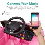 Kids 6V Ride-On Truck with Remote Control - Pink