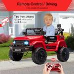 Takywep 12V Remote Control Kids Electric Truck