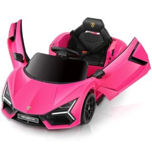 ELEMARA Lamborghini Electric Ride On Car for Kids