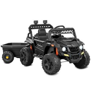 Kids 12V Electric Ride-On UTV with Trailer