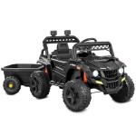 Kids 12V Electric Ride-On UTV with Trailer