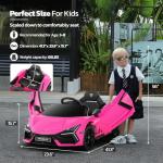 ELEMARA Lamborghini Electric Ride On Car for Kids