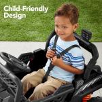 Kids 12V Electric Ride-On UTV with Trailer