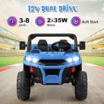 OLAKIDS 2 Seater 12V Off-Road Ride On Car