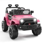 Hetoy 12V Kids Ride-On Truck with Remote Control