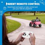 Hetoy 12V Kids Ride-On Truck with Remote Control