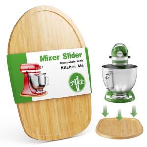 Bamboo Sliding Mat for KitchenAid Tilt Head Mixers
