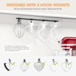 Aieve Metal Stand Mixer Attachment Holder for KitchenAid